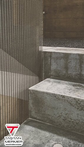 çimstone basamak kaplama